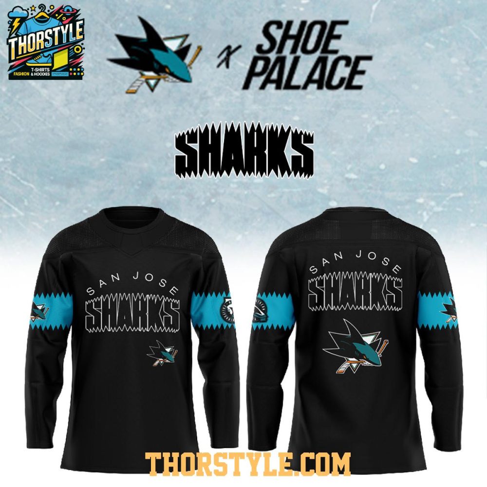 San Jose Sharks X Shoe Palace 2026 Our Latest Personalized Hockey Jersey