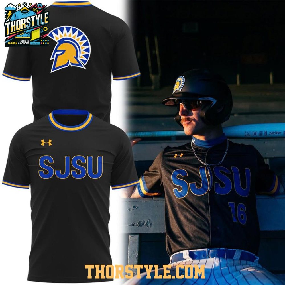 San Jose State Spartans Dark Mode Uniform 2026 Hoodie T-Shirt - Image 2