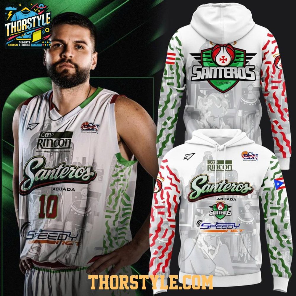 Santeros De Aguada 2026 Celebrating New Season Hoodie T-Shirt