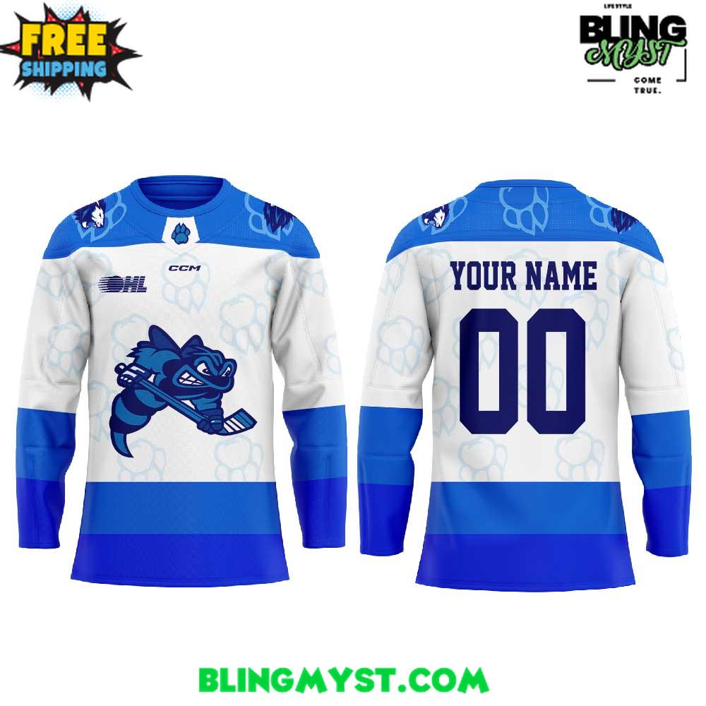 Sarnia Sting Lions Night At The Hive Uniform Hockey Jersey - Image 2