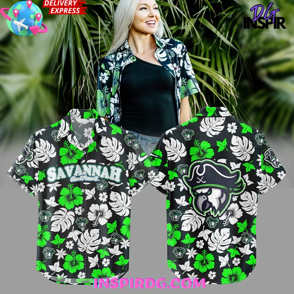 Savannah Ghost Pirates Parrots Style Special Hawaiian Shirt
