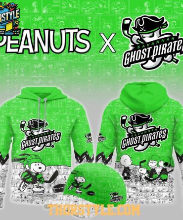 Savannah Ghost Pirates Peanuts Night 2026 Celebrating Hoodie
