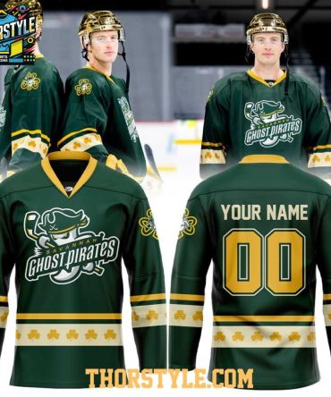 Savannah Ghost Pirates St. Patrick'S Day 2026 Personalized Hockey Jersey