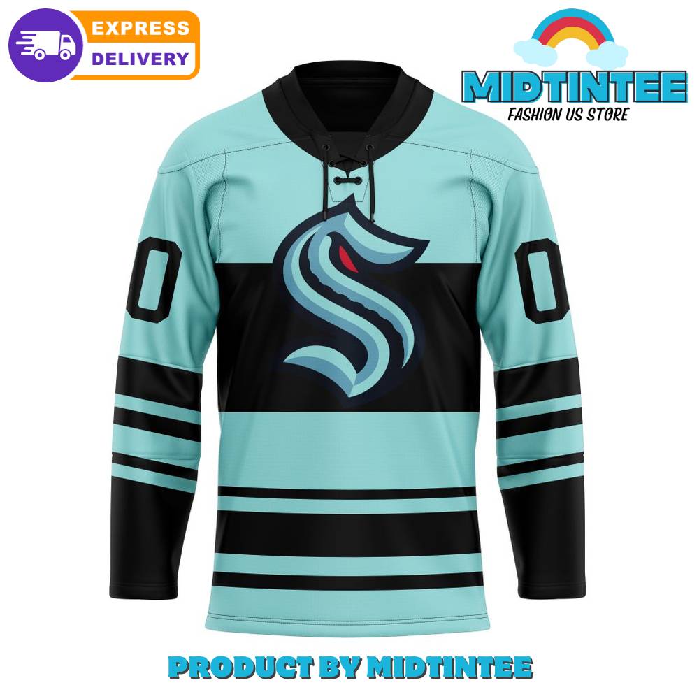 Seattle Kraken Customized Reverse Retro Hockey Jersey