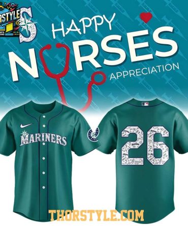 Seattle Mariners Nurse Appreciation Night 2026 Personalized Baseball Jersey