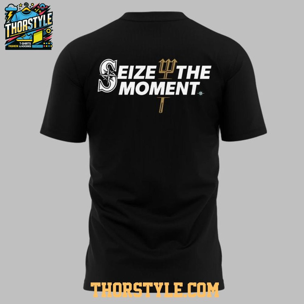 Seattle Mariners Paper Rock Scissors Seize The Moment 2025 Hoodie T-Shirt - Image 6