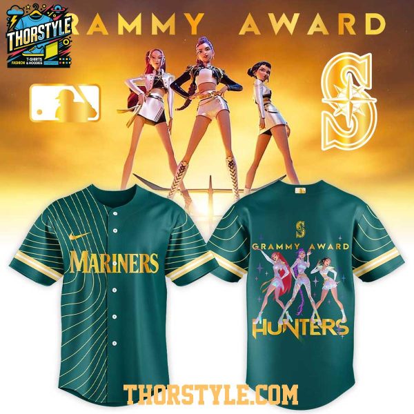 Seattle Mariners X Kpop Demon Hunters 2026 Grammys Personalized Baseball Jersey