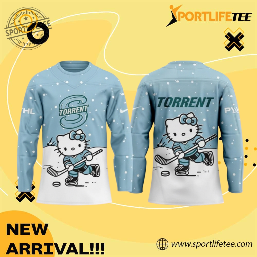 Seattle Torrent X Hello Kitty 2025 Hockey Jersey