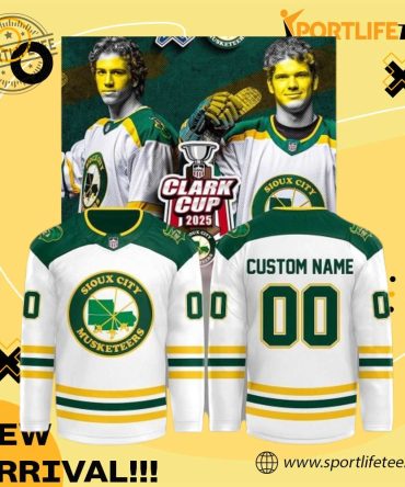 Sioux City Musketeers Special Hockey Jersey Personalized Names