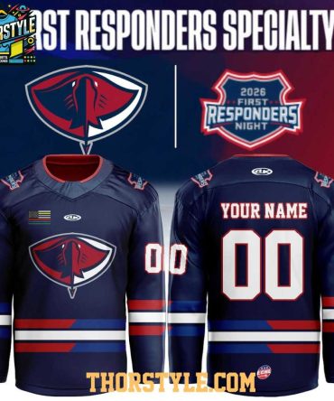 South Carolina Stingrays First Responders Appreciation Night 2026 Hockey Jersey