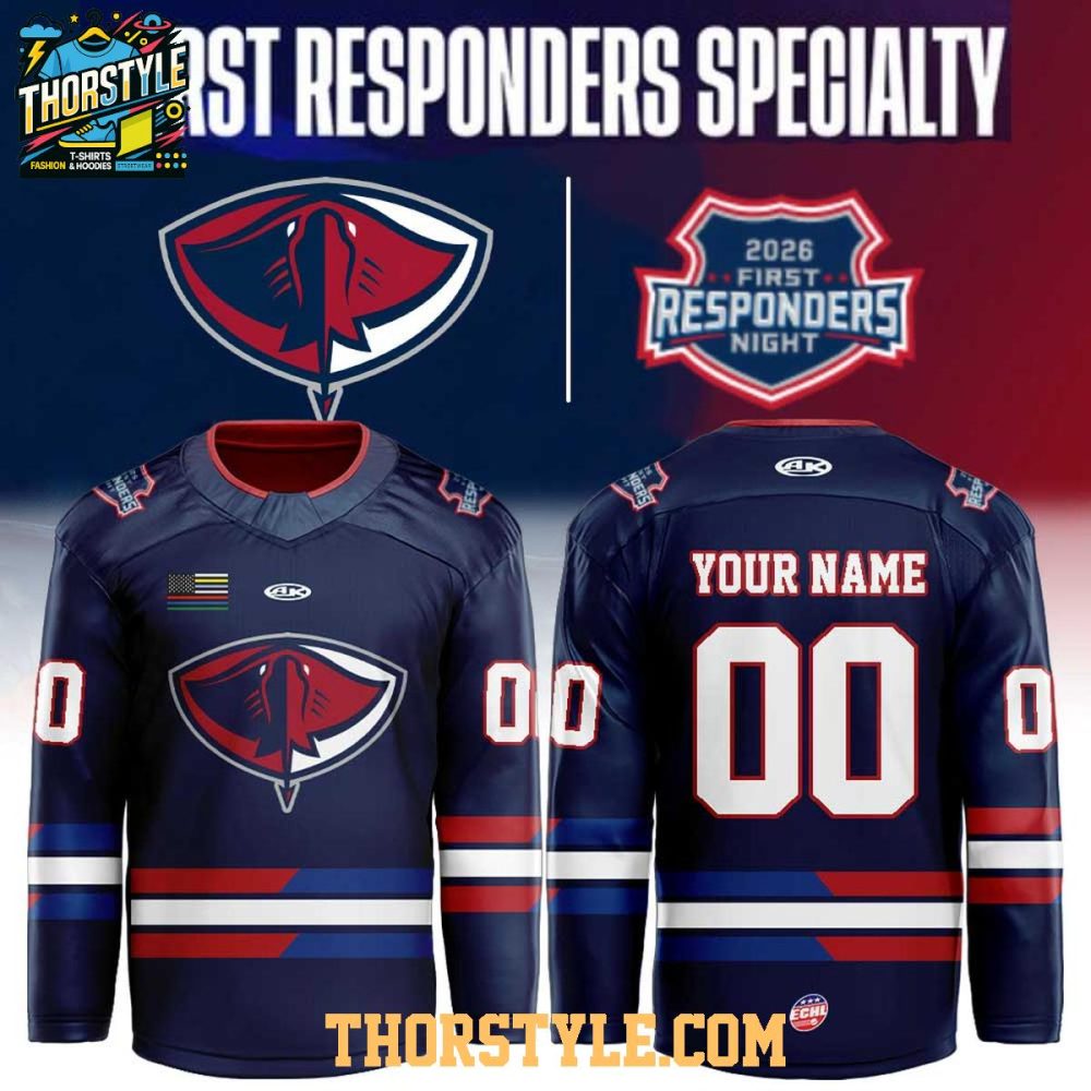 South Carolina Stingrays First Responders Appreciation Night 2026 Hockey Jersey
