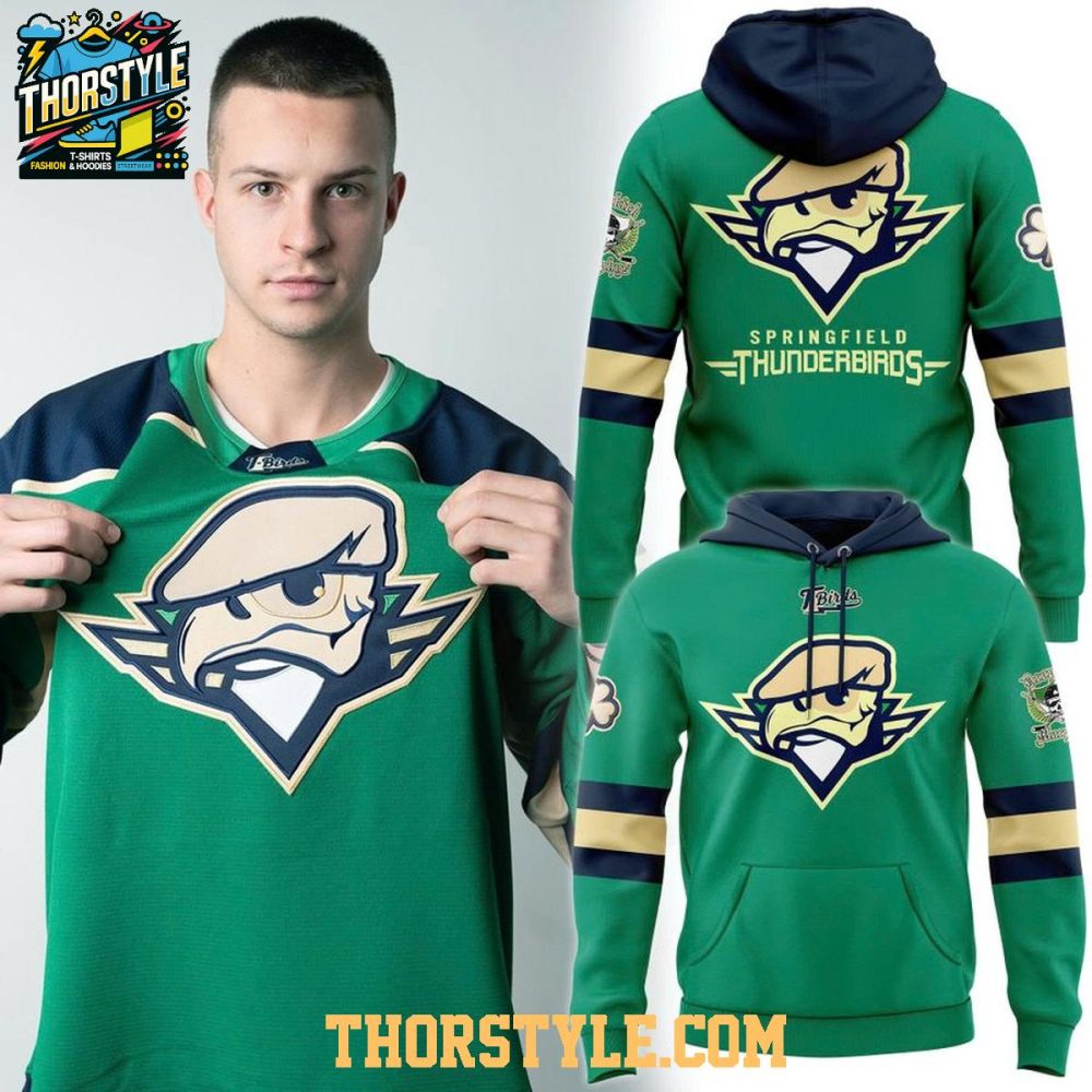 Springfield Thunderbirds 2026 Dropkick Murphys Night Hoodie T-Shirt