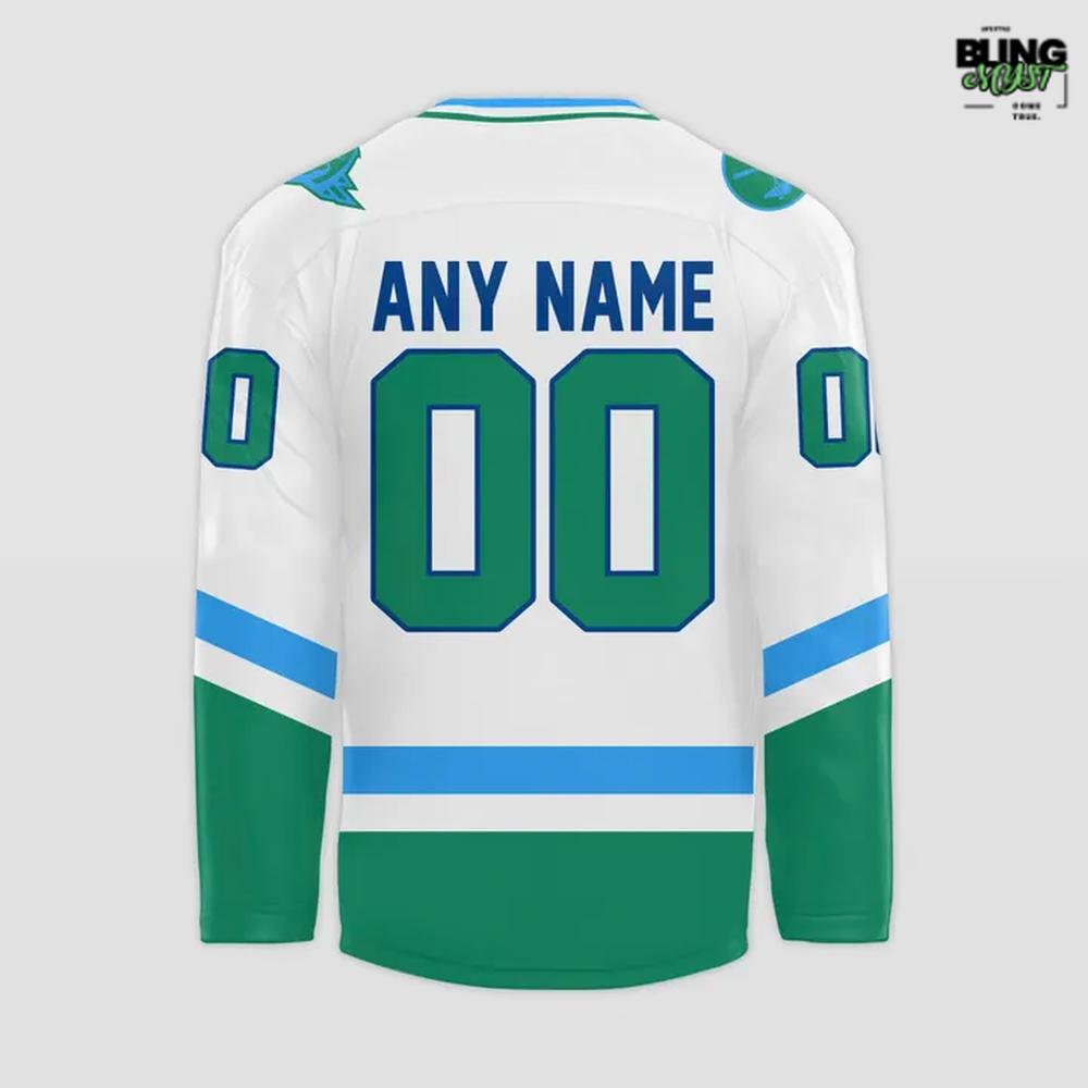 Springfield Thunderbirds Throwback Night 2026 Hockey Jersey - Image 3