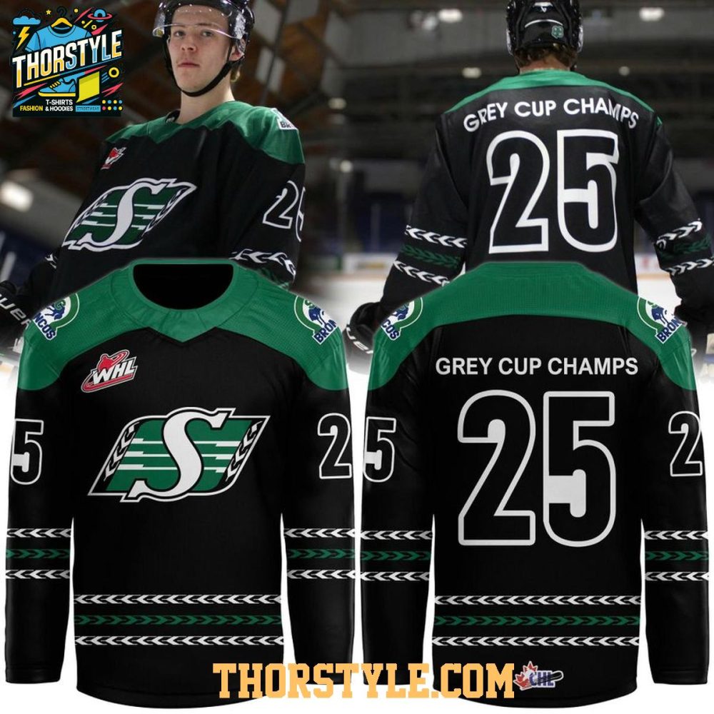 Swift Current Broncos X Saskatchewan Roughriders Champs 2026 Personalized Jersey