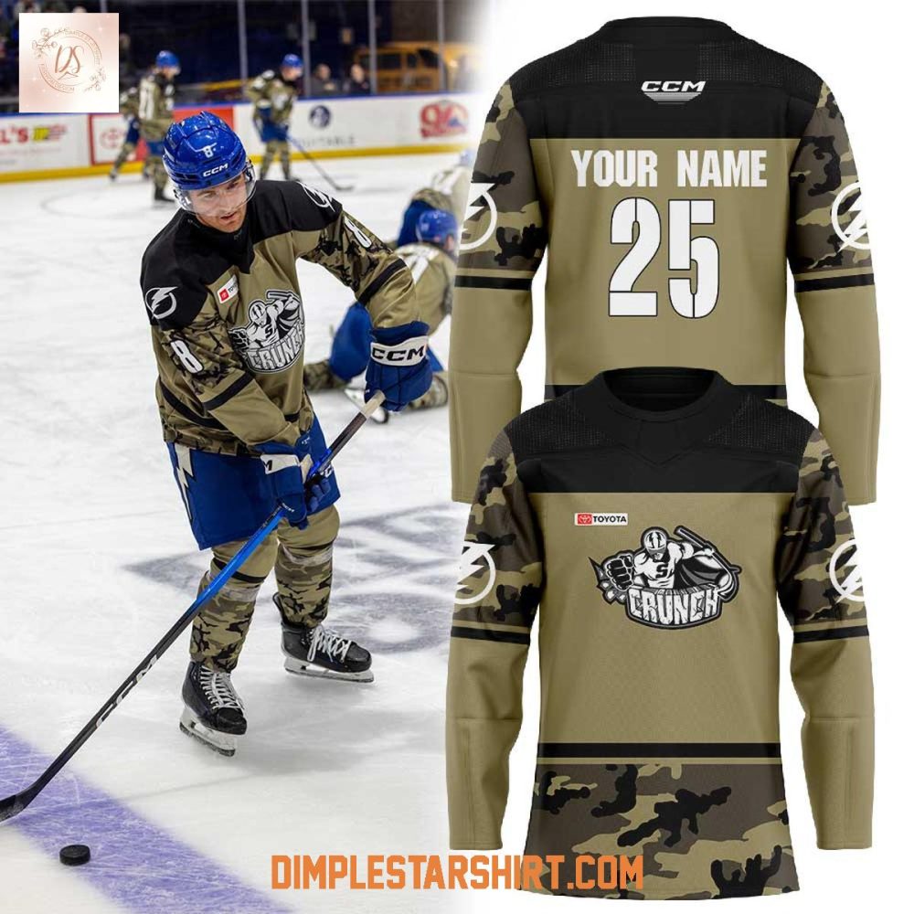Syracuse Crunch Military 2025 Hockey Jersey