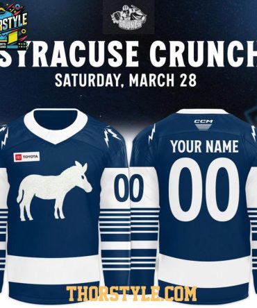 Syracuse Crunch Syracuse Canal Mules Night 2026 Hockey Jersey