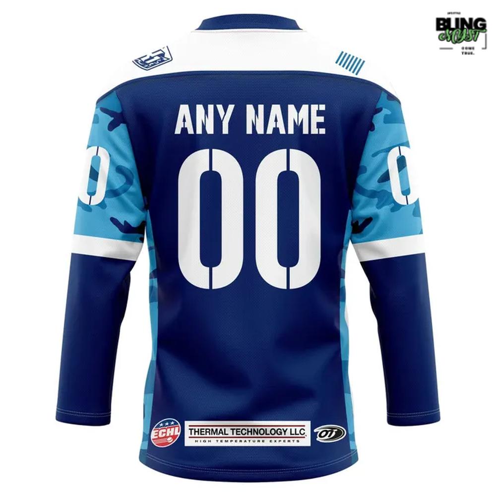 Tahoe Knight Monsters Military Appreciation 2026 Hockey Jersey - Image 3