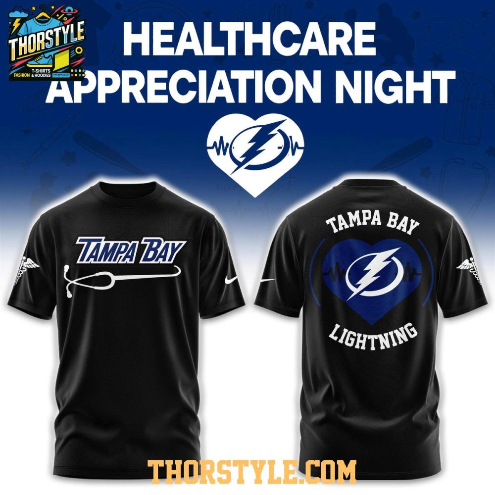 Tampa Bay Lightning Healthcare Appreciation X Nhl 2026 Night Hoodie T-Shirt