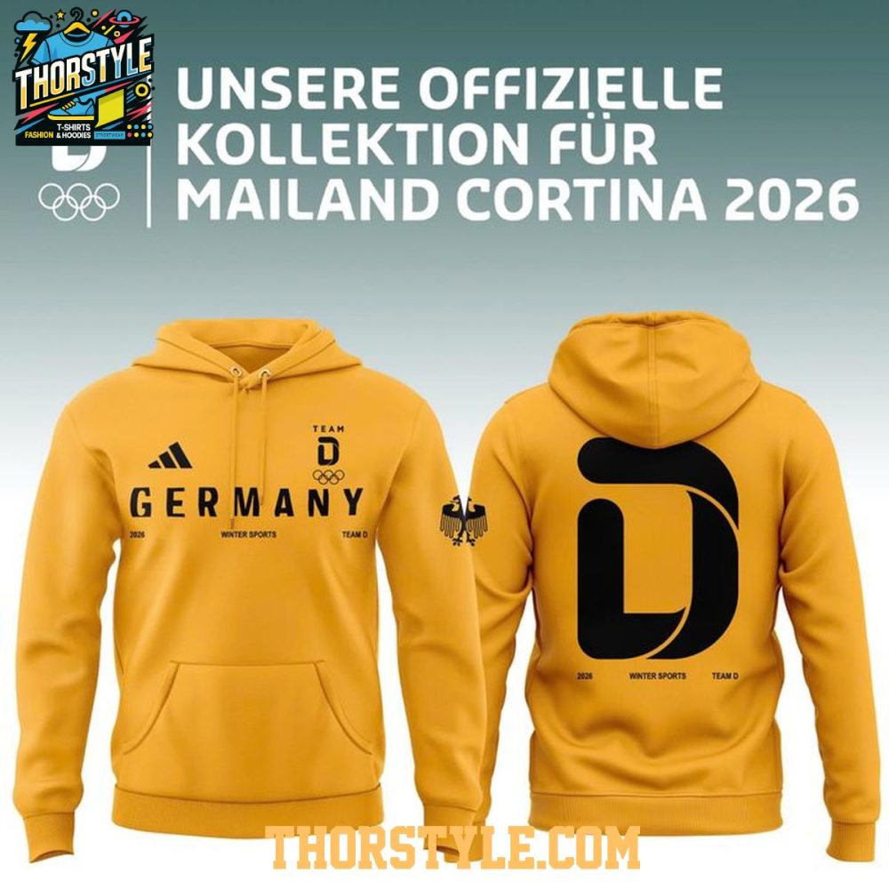 Team Deutschland Milano Cortina 2026 Winter Olympics Hoodie T-Shirt