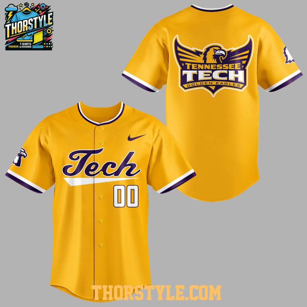 Tennessee Tech Golden Eagles 2026 New Season Baseball Jersey