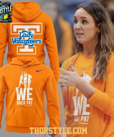 Tennessee Volunteers Lady Vols Basketball 2026 We Back Pat Night Hoodie T-Shirt