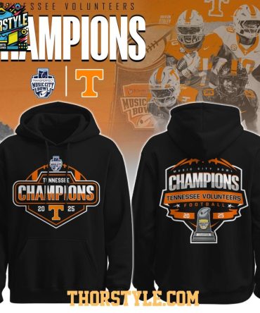 Tennessee Volunteers Music City Bowl Champions 2025 Hoodie T-Shirt