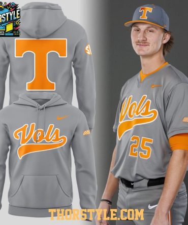 Tennessee Volunteers Smokey Grey 2026 Throwback Night Hoodie T-Shirt
