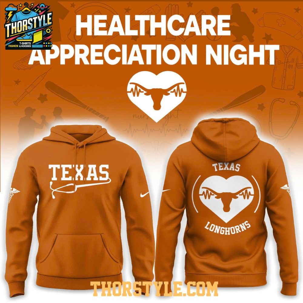 Texas Longhorns Healthcare Appreciation Night 2026 Mlb Hoodie Shirts