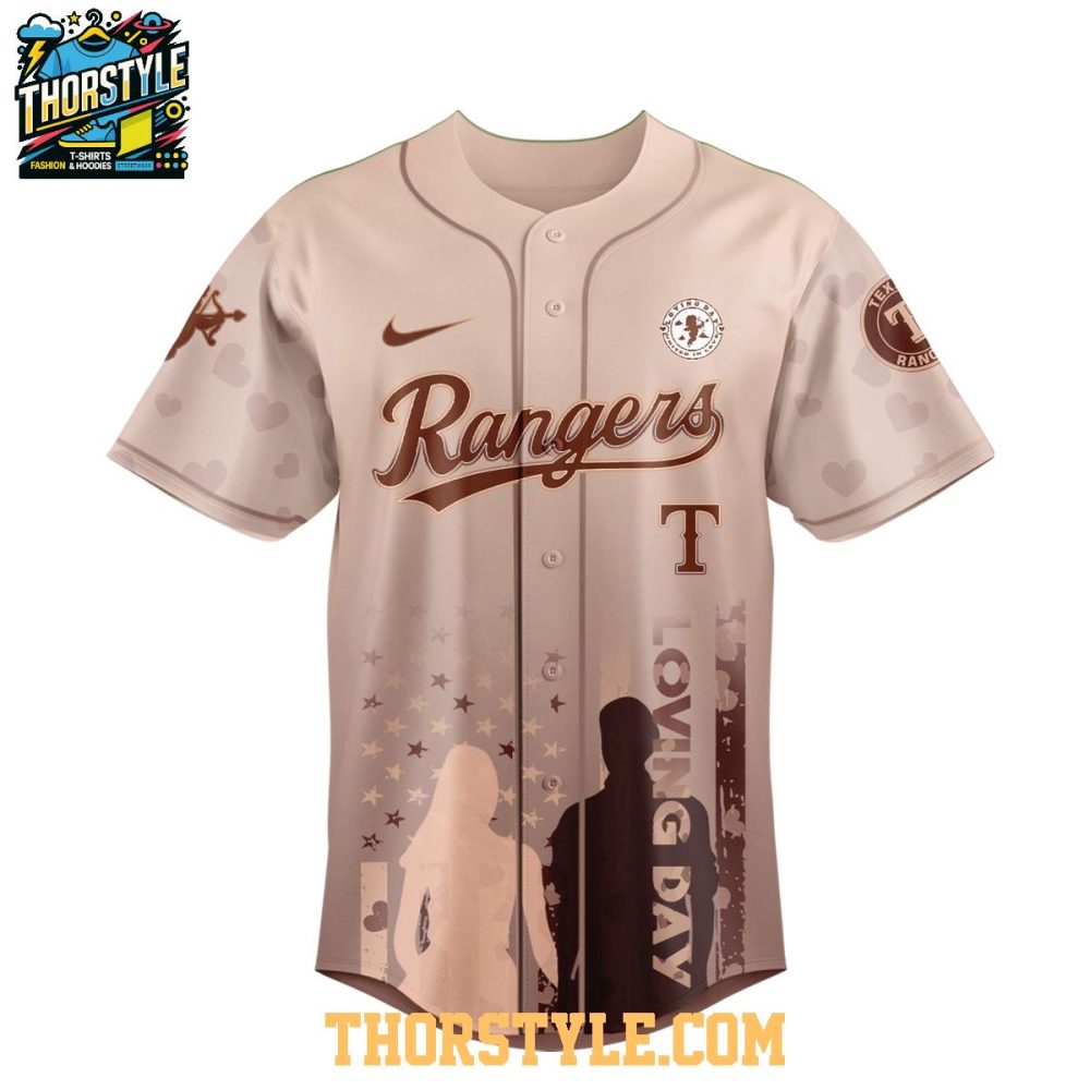 Texas Rangers Happy Loving Day 1967-2025 Loving Virginia Baseball Jersey - Image 2