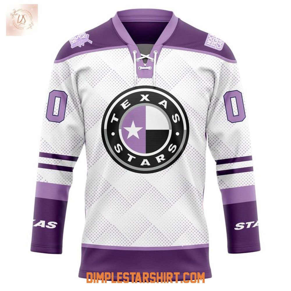 Texas Stars Hockey Fight Cancer 2025 Jersey - Image 2
