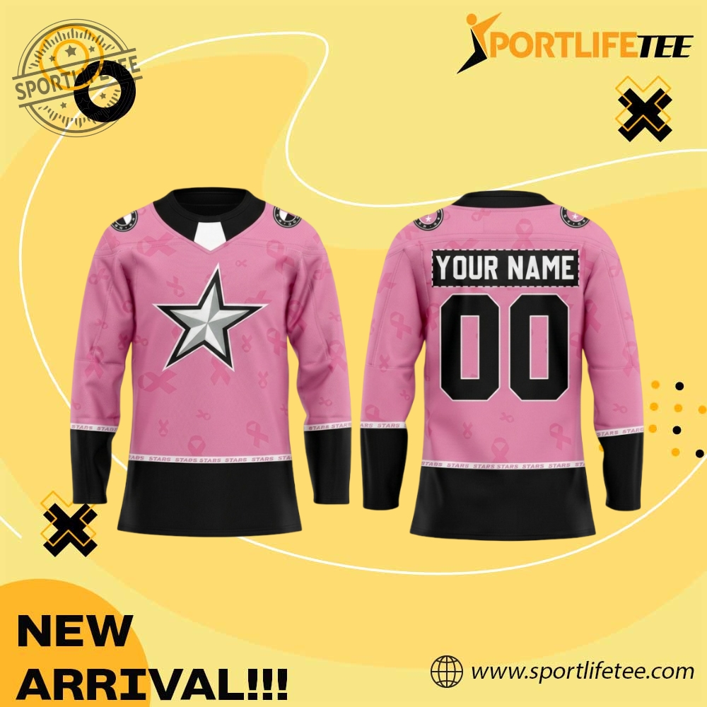 Texas Stars Pink In The Rink 2026 Hockey Jersey Edition