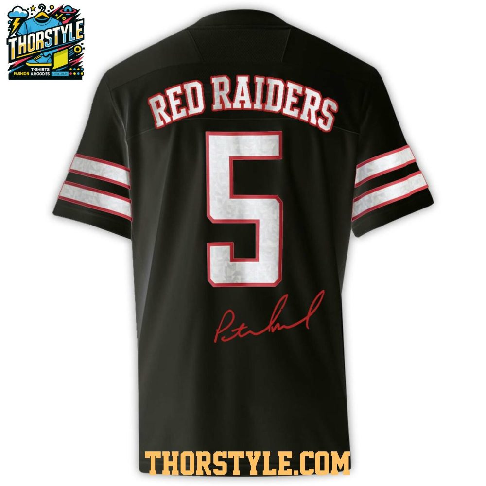 Texas Tech Red Raiders 2025 Patrick Mahomes Ii Celebrate Football Jersey - Image 3