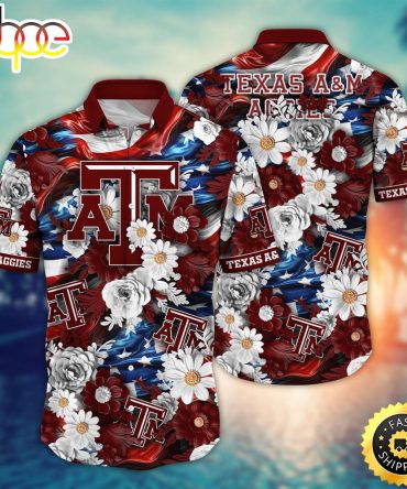 Texas A&Amp;Ampm Aggies Ncaa2 Hawaii Shirt Independence Day