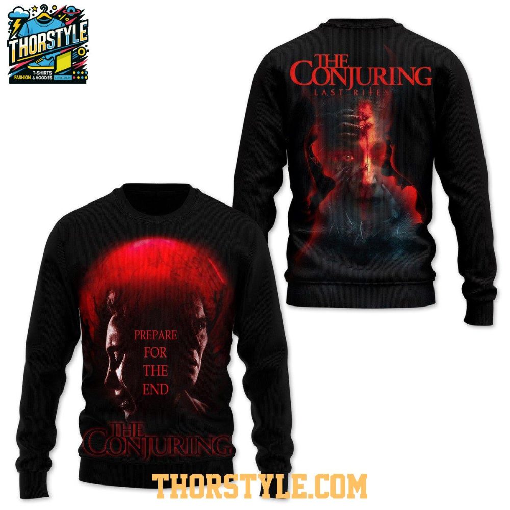 The Conjuring Last Rites Prepare For The End 2025 Hoodie T-Shirt - Image 3