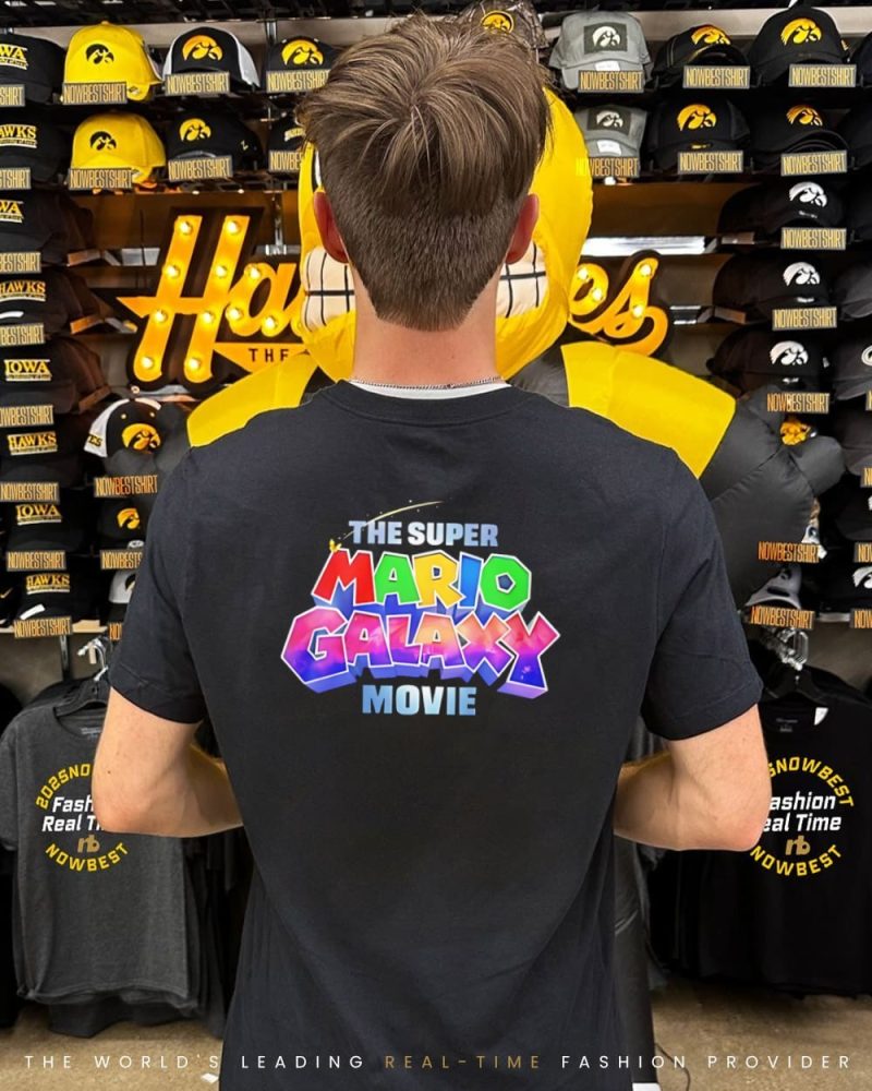 The Super Mario Galaxy Movie Logo 2026 Shirt - Image 2