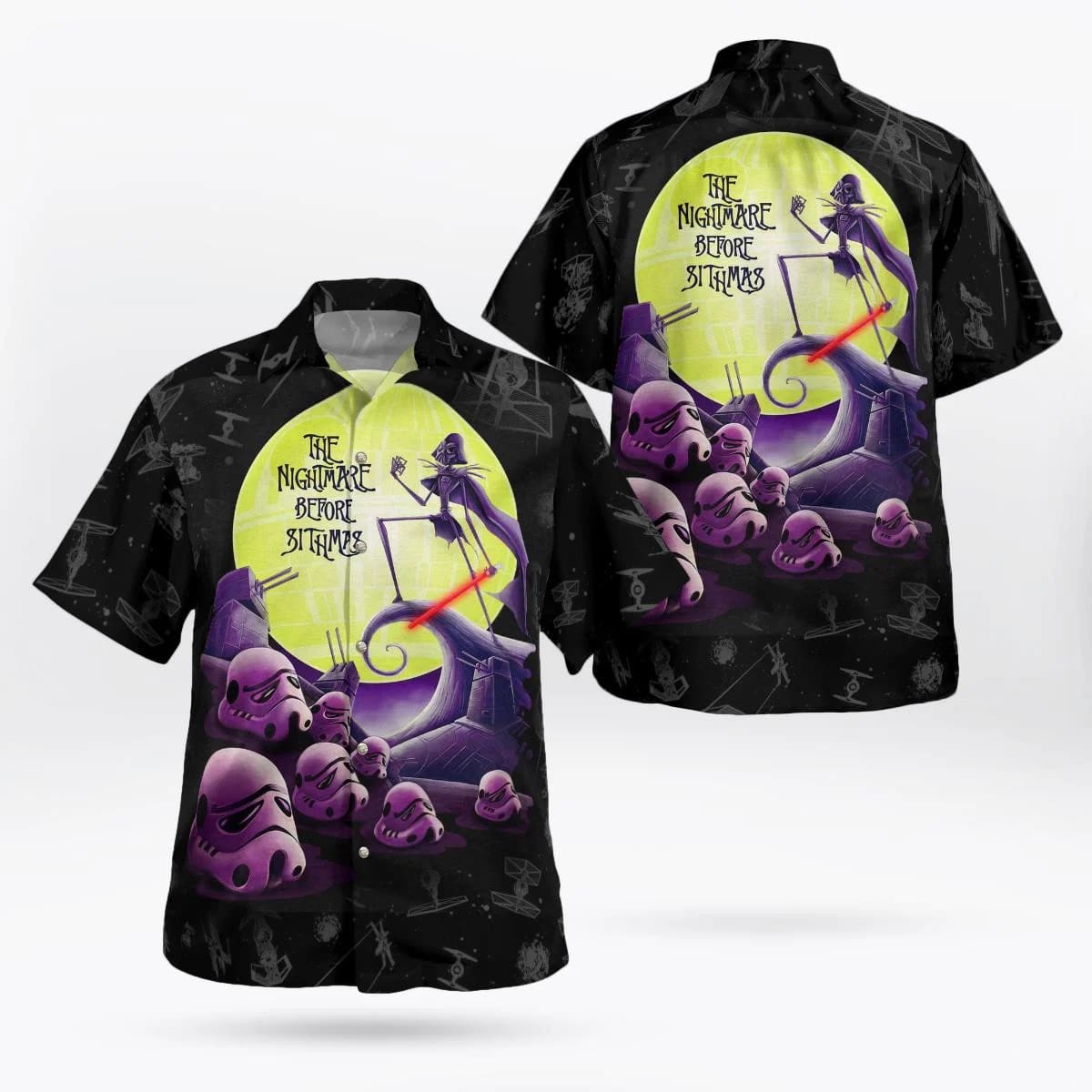 The Nightmare Before Sithmas Halloween Hawaii Shirt