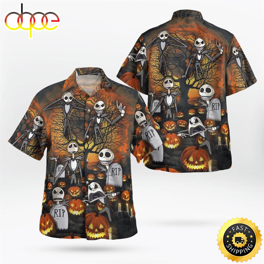 The Nightmare Halloween Hawaiian Shirt