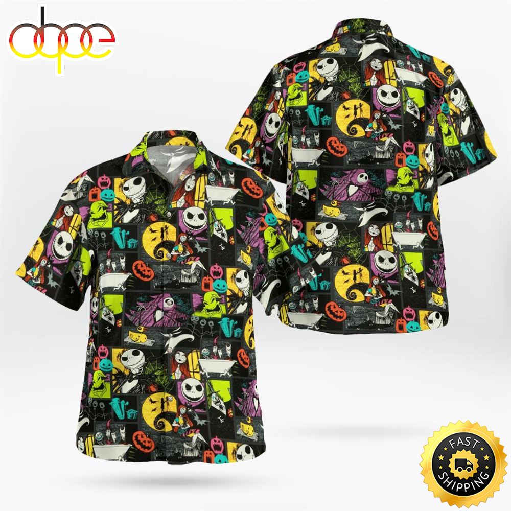 The Nightmare Halloween Hawaiian Shirts