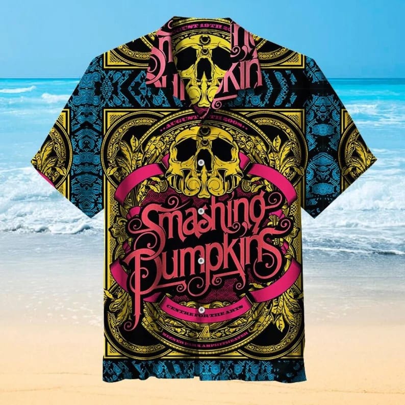 The Smashing Pumpkins 3D All Printed Hawaiian Shirt