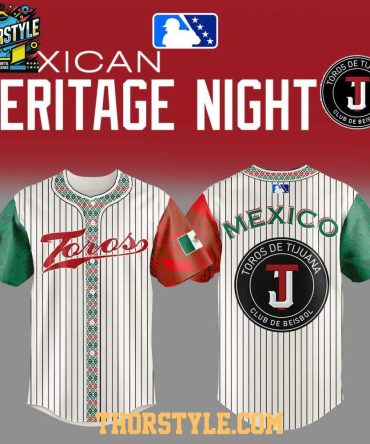 Tijuana Toros Mexican Heritage Night 2025 Celebrating Baseball Jersey