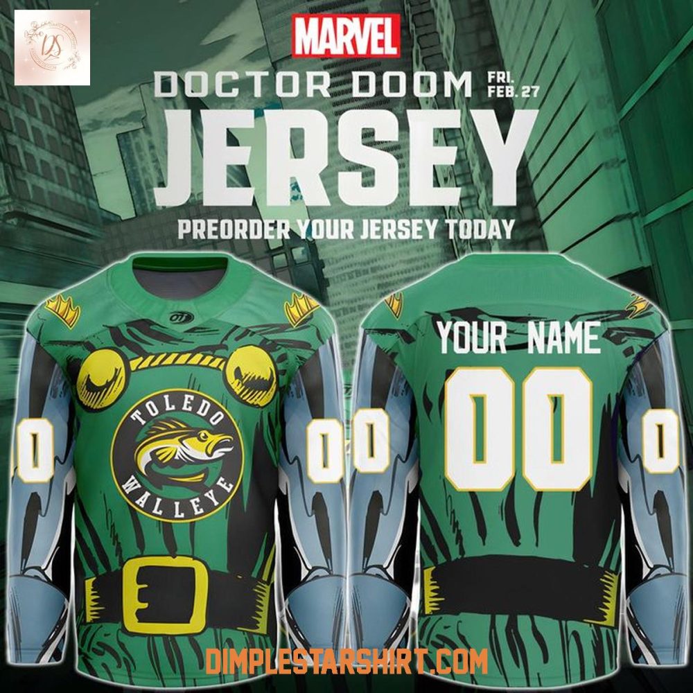 Toledo Walleye Marvel Doctor Doom 2026 Jersey