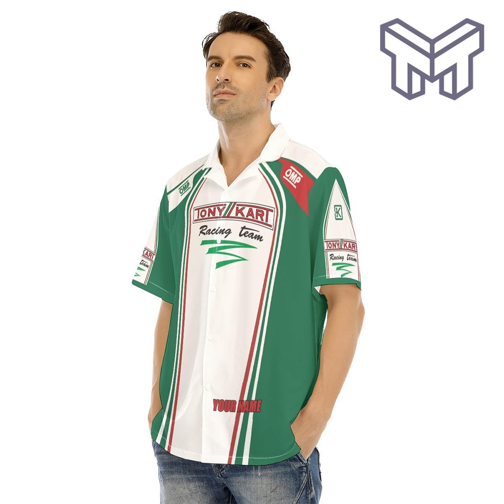 Tony Kart Racing Team Apparel, Tony Kart Racing Custom Hawaiian Shirt - Image 4