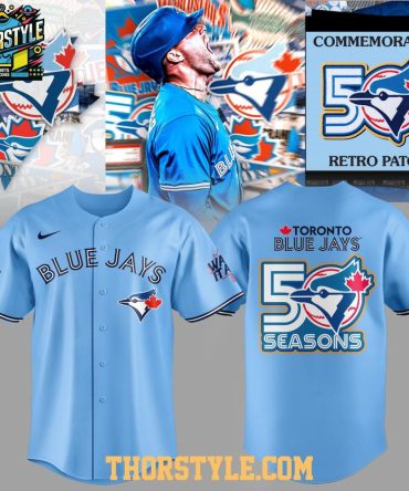 Toronto Blue Jays 50 Seasons 2026 Commemorative Retro Baseball Jersey