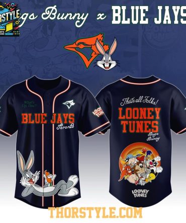 Toronto Blue Jays Looney Tunes 2025 What'S Up Doc Baseball Jersey