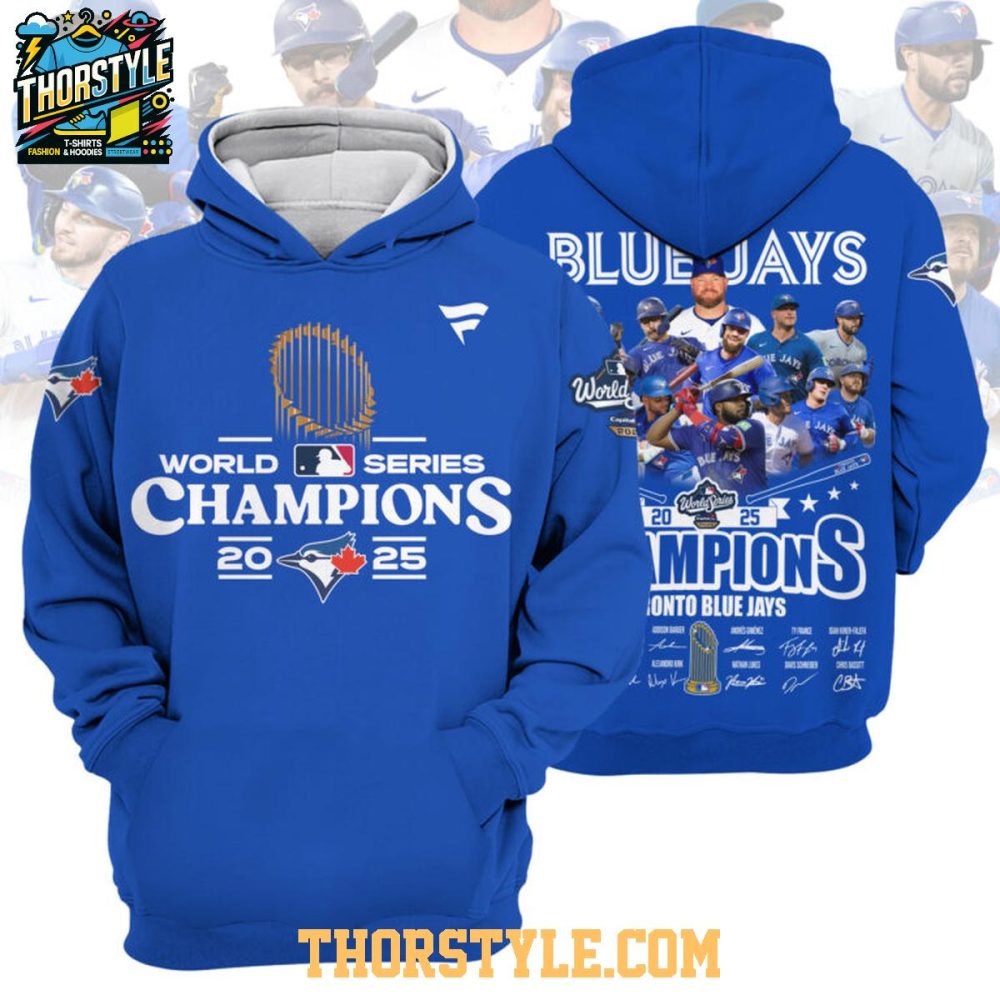 Toronto Blue Jays World Series 2025 Making History Hoodie T-Shirt