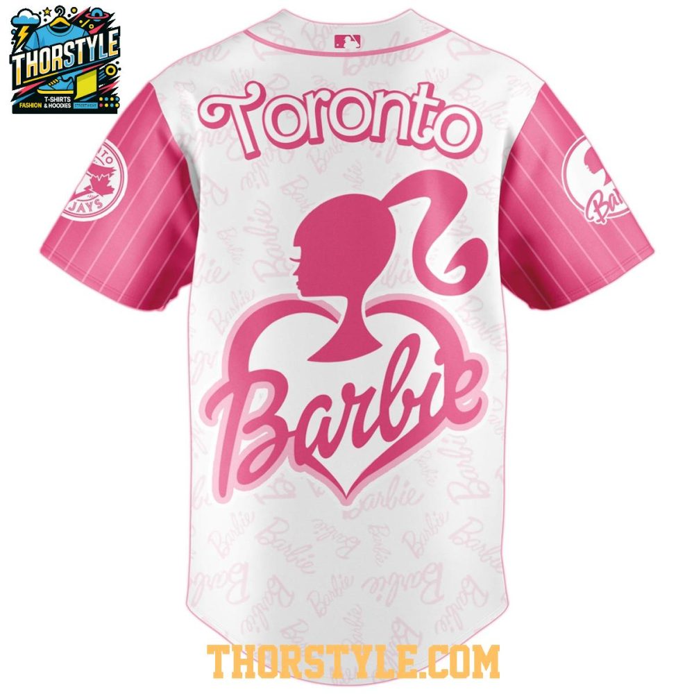 Toronto Blue Jays X Barbie Night 2026 Personalized Baseball Jersey - Image 3