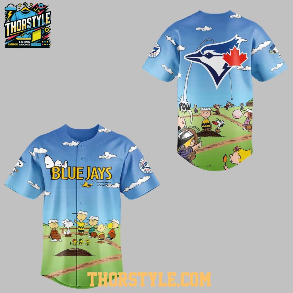 Toronto Blue Jays X Peanuts Day 2026 Personalized Baseball Jersey - Image 2
