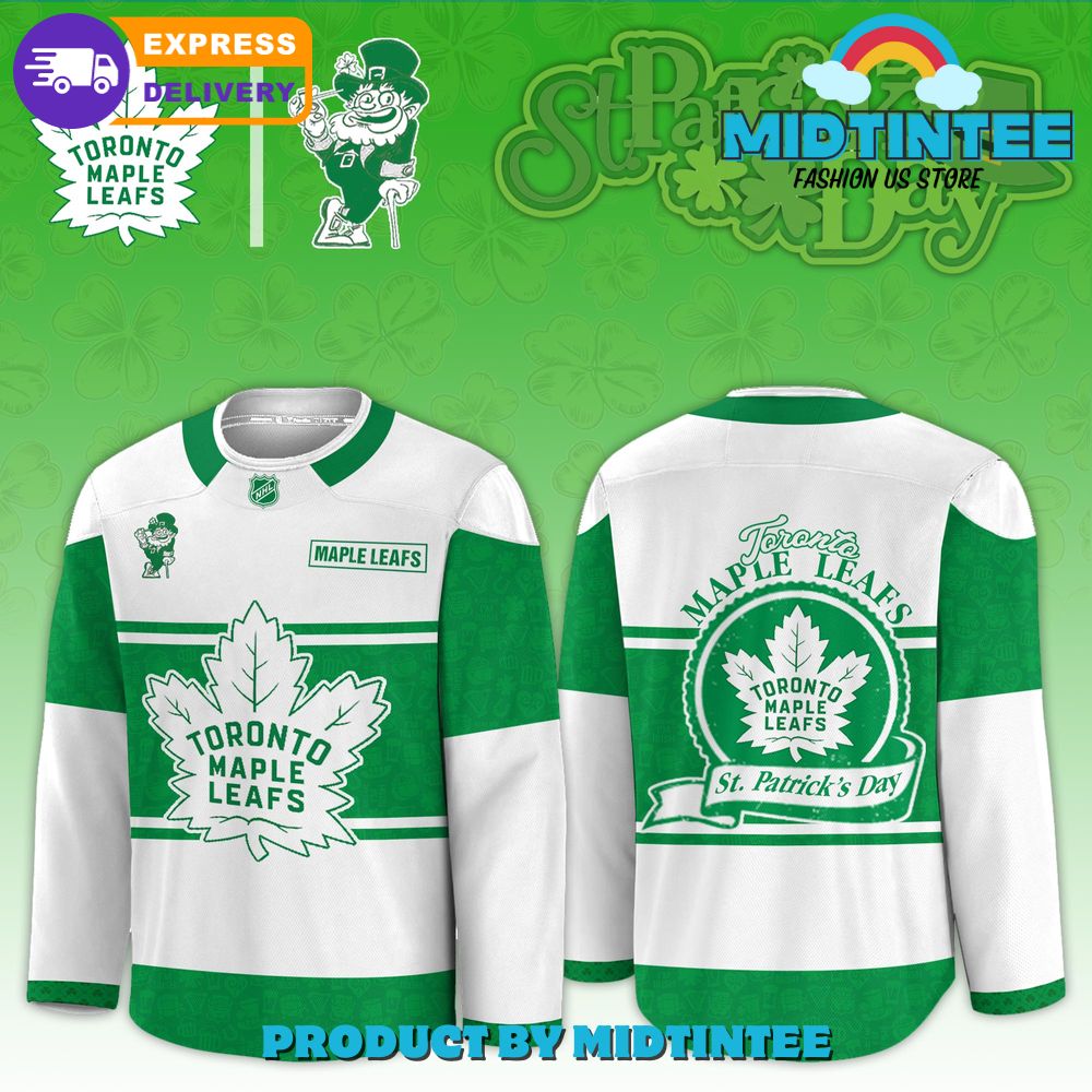 Toronto Maple Leafs 2025 St Patrick’S Hockey Jersey