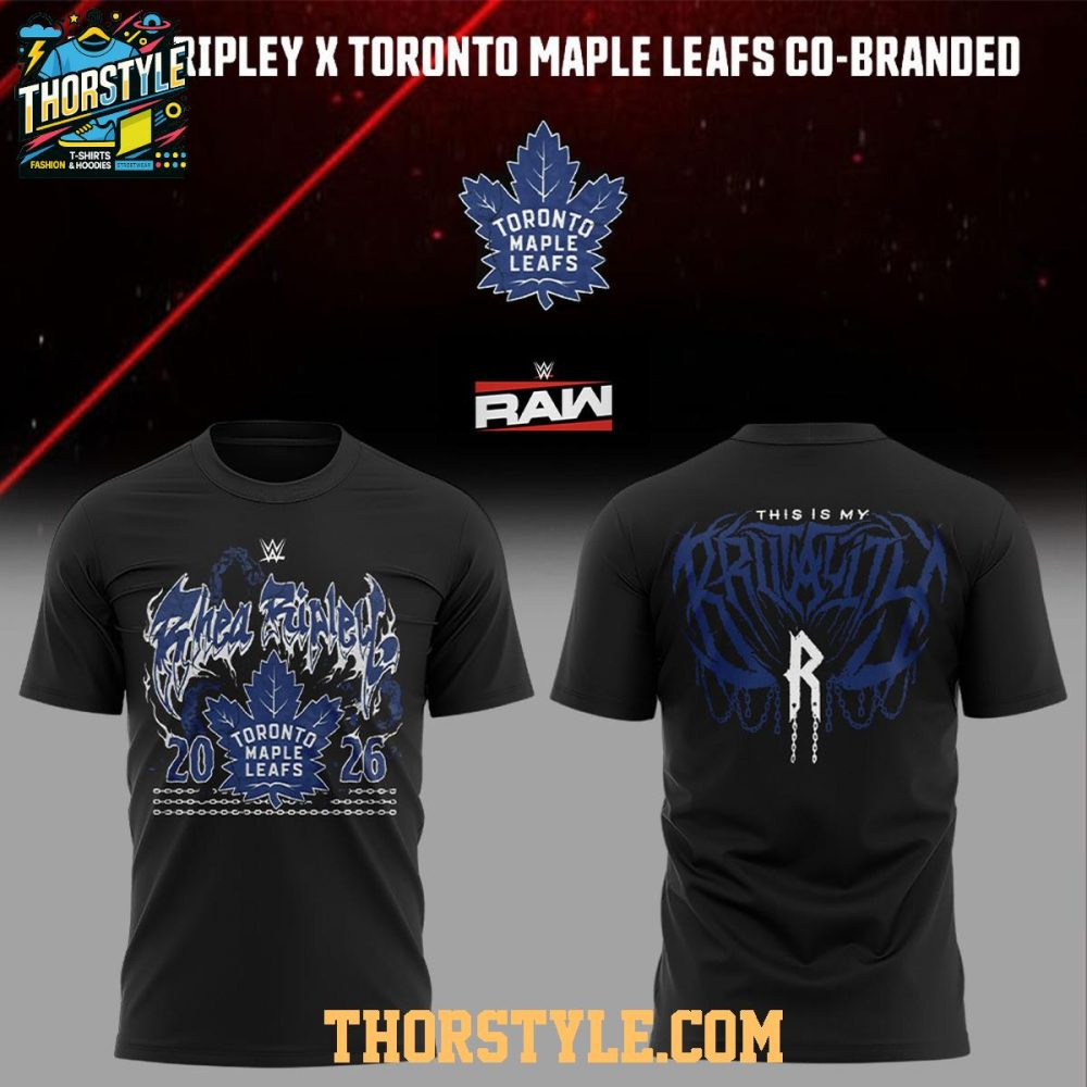 Toronto Maple Leafs 2026 Rhea Ripley Mami Meets Tml Hoodie T-Shirt - Image 3