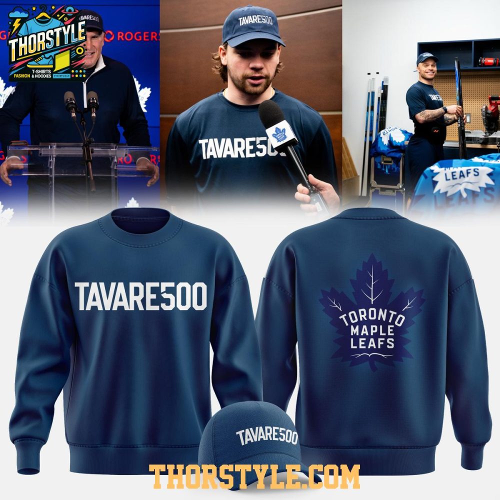 Toronto Maple Leafs John Tavares 500 Goals Nhl Game 2025 Hoodie - Image 2